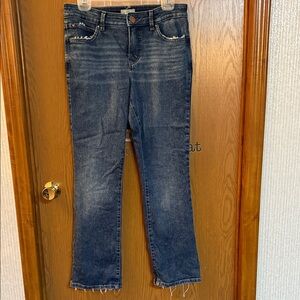 Maurices Dark Blue Straight Leg Jeans